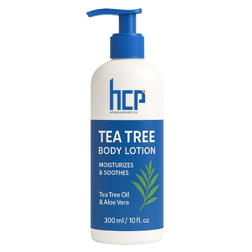 Tea Tree Body Lotion production at HCP Wellness – Private Label Tea Tree Body Lotion Manufacturer