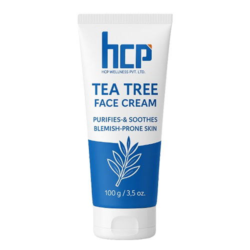 Tea Tree Face Cream by HCP Wellness – Private Label Moisturizer Cream Manufacturers in India