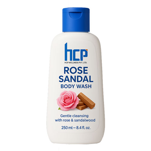 HCP Wellness – Trusted Rose Sandal Body Wash Manufacturer and Body Wash Supplier in India