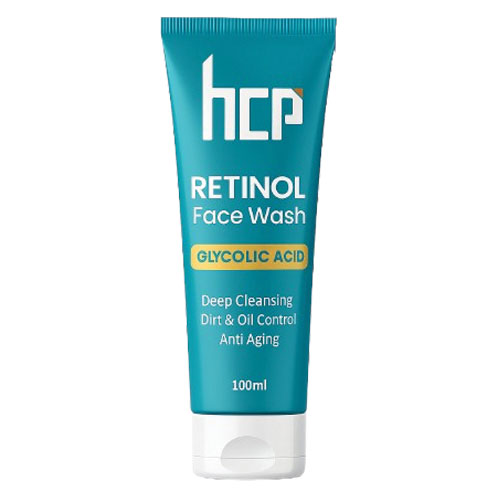 Retinol face wash by HCP Wellness, a premier Retinol Face Wash Manufacturer and Supplier in India.