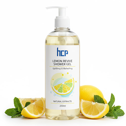 Lemon Shower Gel Manufacturer – Private Label Shower Gel by HCP Wellness