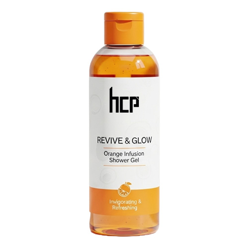 Premium Orange Shower Gel by HCP Wellness – Private Label Shower Gel Manufacturer in India