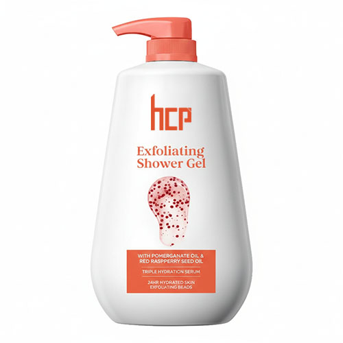 Exfoliating Shower Gel Manufacturer & Private Label Shower Gel Manufacturers – HCP Wellness