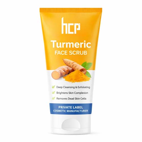 Turmeric Face Scrub Manufacturer – Private Label & Third Party by HCP Wellness