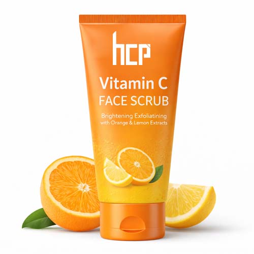 Vitamin C Face Scrub Manufacturer | Private Label by HCP Wellness