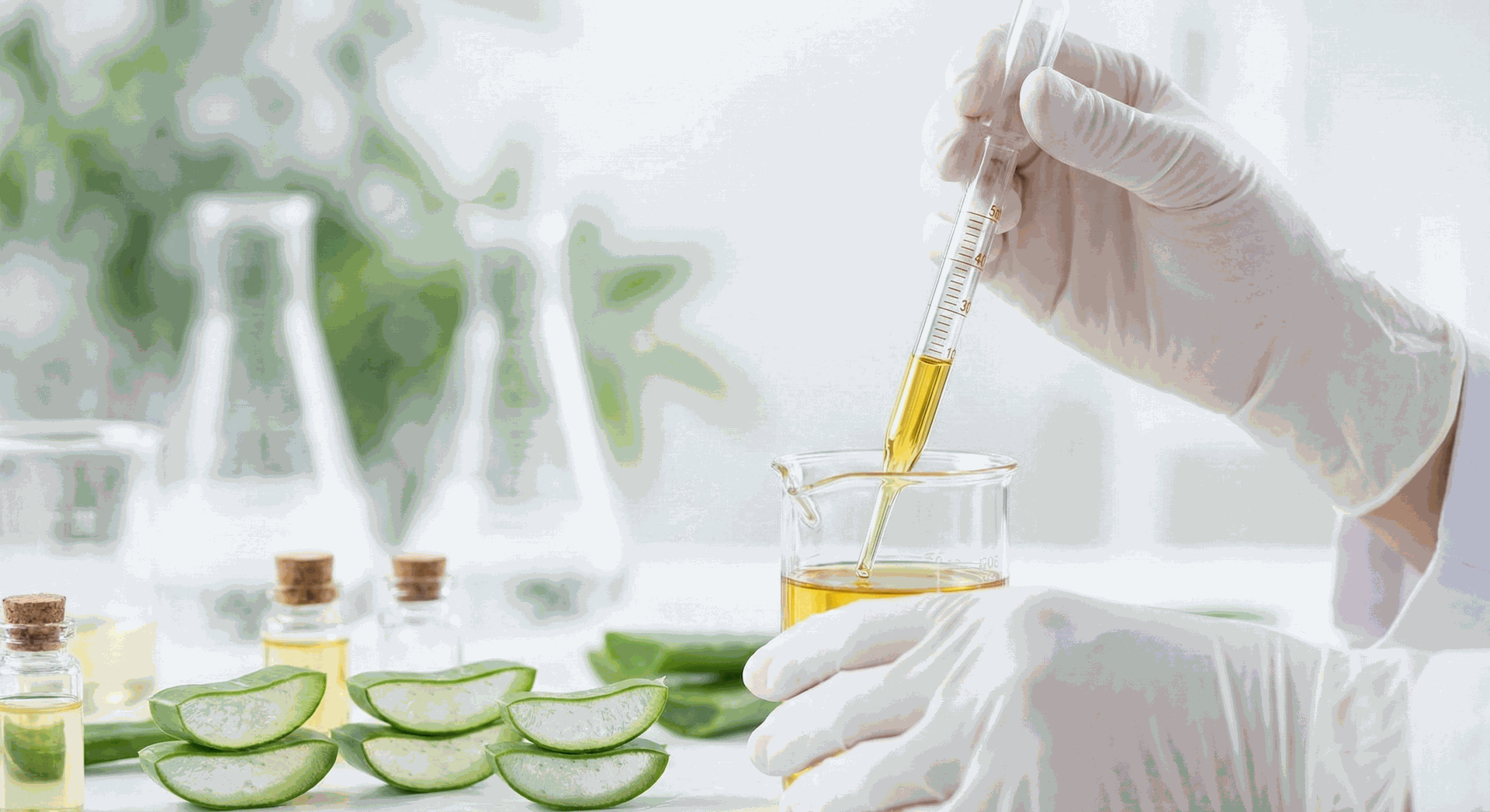 Cosmetic formulation development using premium natural skincare ingredients